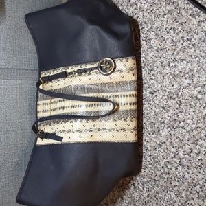Michael kors large tote bag